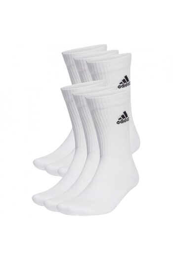 adidas Set 6 perechi șosete Cushioned Crew, alb, 43-45