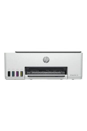HP طابعة Smart Tank 580 اللاسلكية متعددة الإمكانات، طباعة، مسح ضوئي، نسخ، طباعة حتى 18000 ورقة باللون الأسود أو 6000 ورقة باللون الأزرق