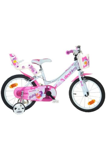 Dino Bikes Children's Bicycle, 16'', RSN, White