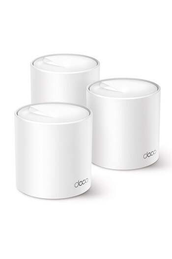 TP-LINK Sistem Wi-Fi Mesh Deco X50 (pachet de 3), bandă duală, Gigabit, AX3000