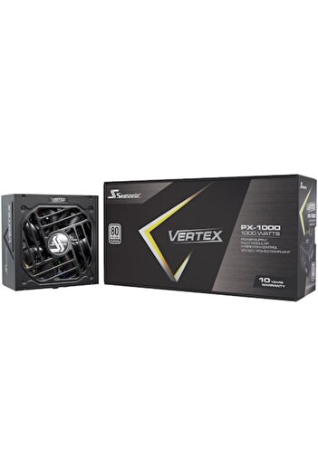 Seasonic VERTEX PX-1000, 80 Plus Platinum, 1000W, 12VHPWR, Full Modular, Black