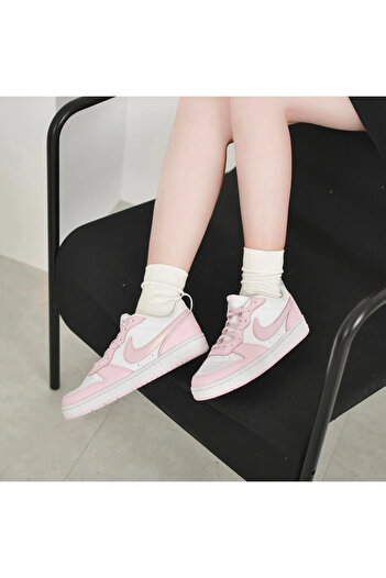 Nike Court Borough Low 2 SE Pembe Sneaker Sportie