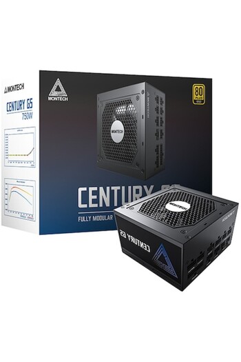 MONTECH Sursă de alimentare CENTURY G5, 750W, Negru, 80Plus Gold, Complet Modulară