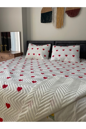 bursa çeyiz Microfabric |   Digital Printed |   Dowry Double Bedspread Set |   Gift