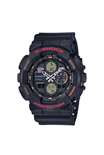 Casio Mens Watch GA-140-1A4ER, Quartz, 51mm, 20ATM