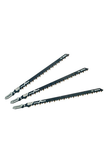 Bosch High Carbon Steel Jigsaw Blade Set 120mm