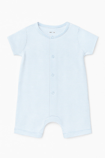 For My Baby Ribbed Short Jumpsuit