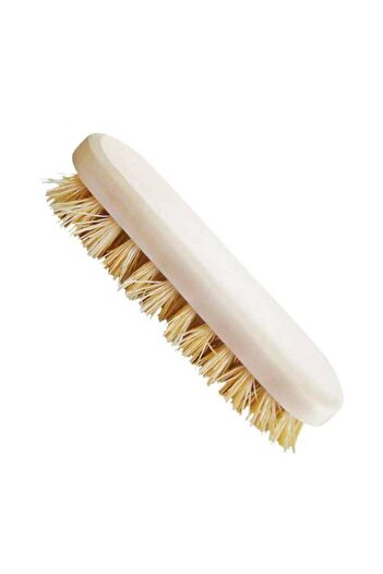 Mercaton Brush with Wooden Handle and PP Bristles for Cleaning Floors, 200 x 55 mm