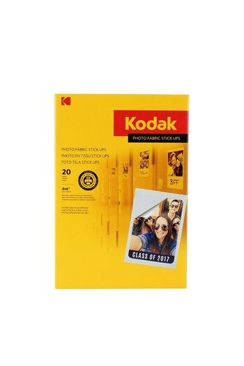 Kodak paper, canvas texture, reusable stick up, 10x15, 255g, 20 sheets