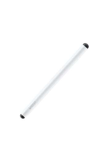 Rao Stylus pasiv cu 2 vârfuri de utilizare, compatibilitate universală, culoare albă