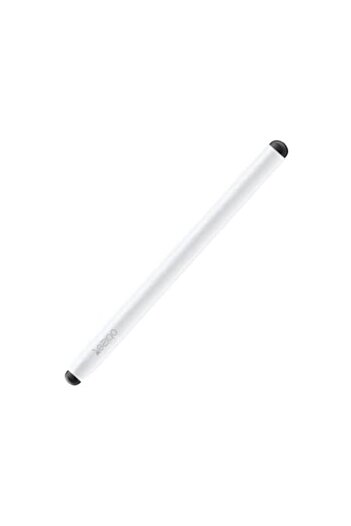 Rao Stylus pasiv cu 2 vârfuri de utilizare, compatibilitate universală, culoare albă