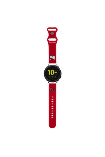 Hello Kitty Silicone Strap for Samsung Watch 4/5, Huawei Watch GT 3, Red