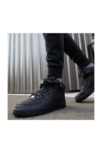 Nike Air Force 1 Mid '07 - Černé tenisky