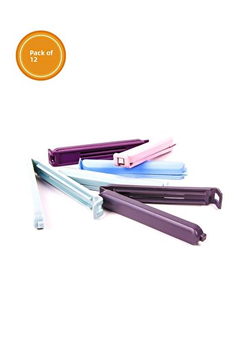 EVLE 12-Piece Large Size Bag Clipper