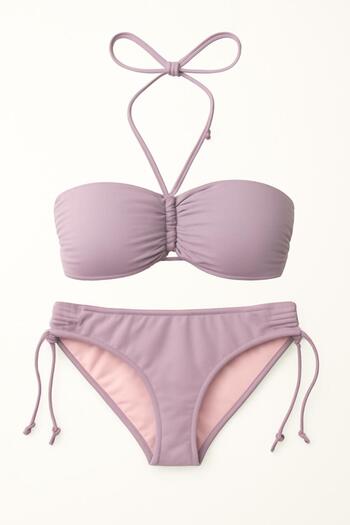 HAKKE Strapless Adjustable Bikini Set