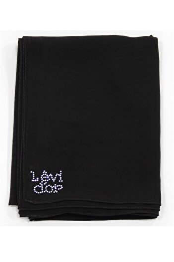 Levidor Medina Silk Shawl - Black