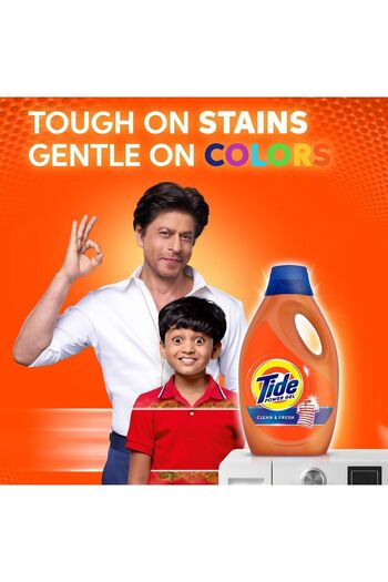 Tide Automatic Power Gel Clean & Fresh 2.8 Litres Powerful Stain Removal, Deep Clean & Long-lasting