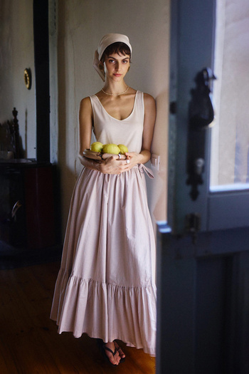 BE BLUE Beige Pöti̇kare Skirt