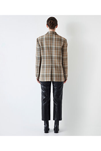 İpekyol Ekose desen blazer