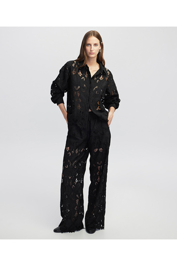 İpekyol Elastic Waist Brode Pants