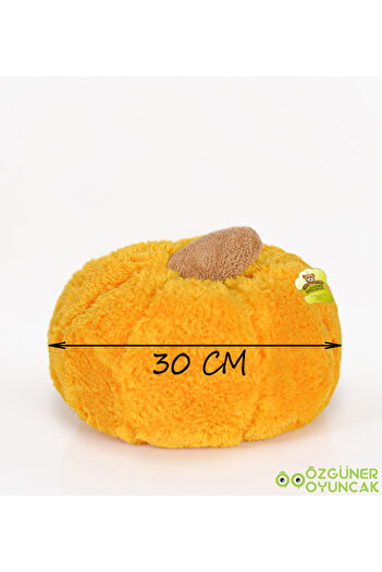 Özgüner Oyuncak Pabtex Kabak Şeklinde 30 cm Kırlent – Yumuşak Peluş Ev Dekoru