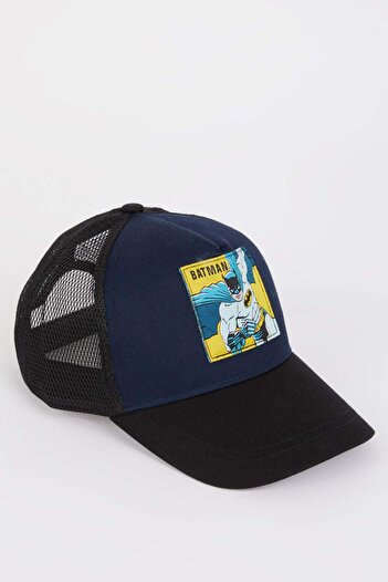 DeFacto Erkek Çocuk Batman Pamuklu Cap Şapka X0306A625SM