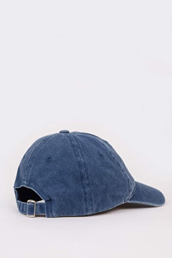DeFacto Erkek Çocuk Nakışlı Jean Cap Şapka D5313A825SM