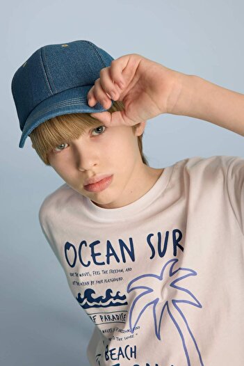 DeFacto Boy's Jean Cap Hat B7894A825Sm