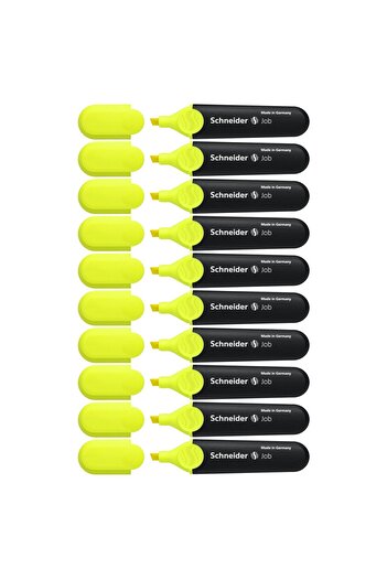 Scheneider Schneider 150 Highlighter Job Yellow Box of 10