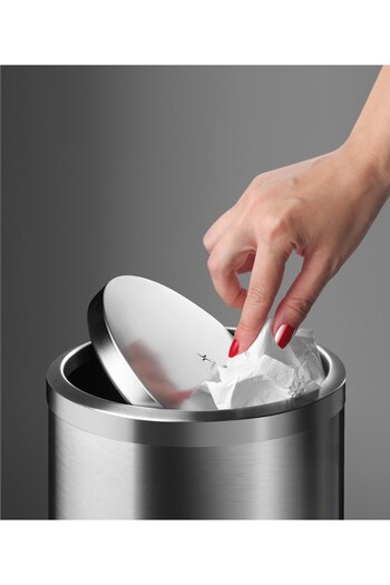 Prima Nova Vita 9 Lt Rotating Lid Bathroom Kitchen Office Trash Can