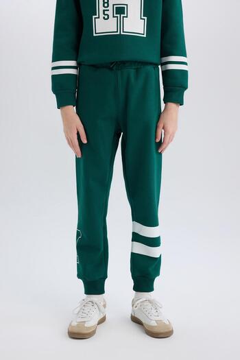 DeFacto Erkek Çocuk Baskılı Beli Lastikli Jogger Eşofman Altı D4478A824WN