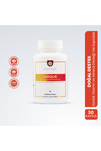 Smartcaps Unique Multivitamin/Multimineral 30 Capsules