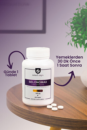 Smartcaps Selonomax Selenyum 200 Tablet