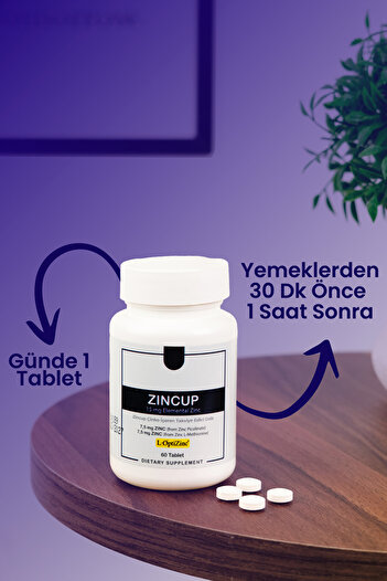 Smartcaps Zincup Çinko 60 Tablet