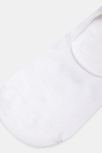 Dagi White Men's Cotton Short Invisible Socks