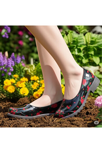 belixspor Zenne Floral Garden and Agriculture Women's Shoes 36-40 Red
