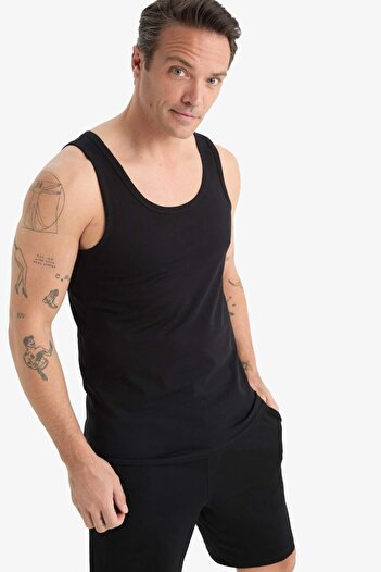 DeFacto Slim Fit Dar Kesim 2'li Atlet L4881AZ25SP