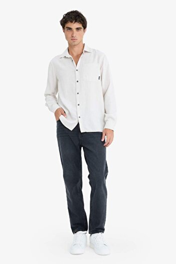 DeFacto Regular Fit Cotton Long Sleeve Shirt D7079Ax25Sp