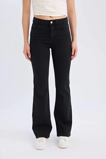 DeFacto Mia High Waist Long Jeans Pants E4626Ax25Sp
