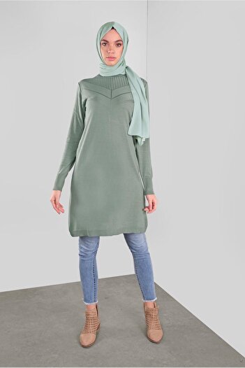 Alvina 41068 Model Knitwear Tunic