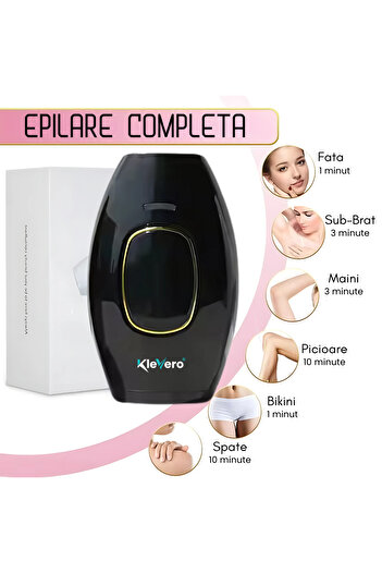KleVero IPL Epilator®, For Permanent Hair Removal, 300,000 Pulses