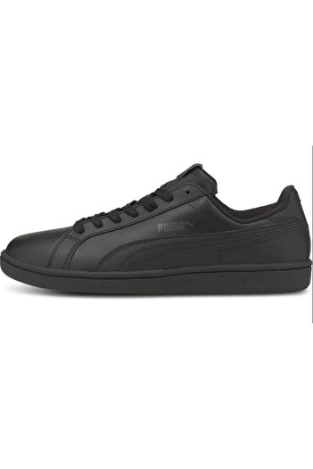 Puma Unisex Black Smash Leather Sports Shoes