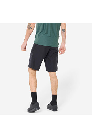 Decathlon Rockrider Erkek Dağ Bisikleti Şortu - Siyah - Essential