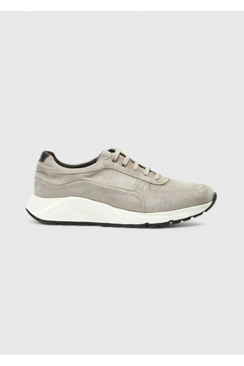 Ramsey Beige Suede Sports Sneakers