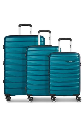 BENCH Paris 4 wheels Suitcase set 3-piece with expansion pleat