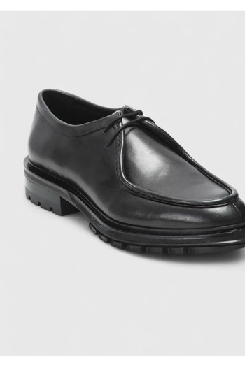 Ramsey Anthracite Leather Casual Shoes