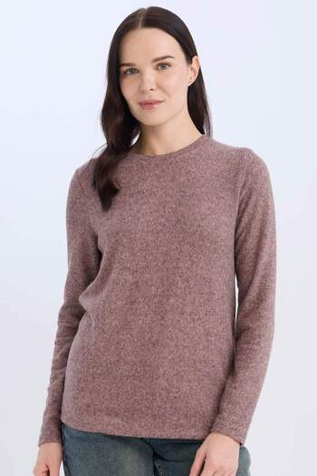 DeFacto Regular Fit Crew Neck Casual Basic Plain Long Sleeve T-Shirt D7482Ax24Au