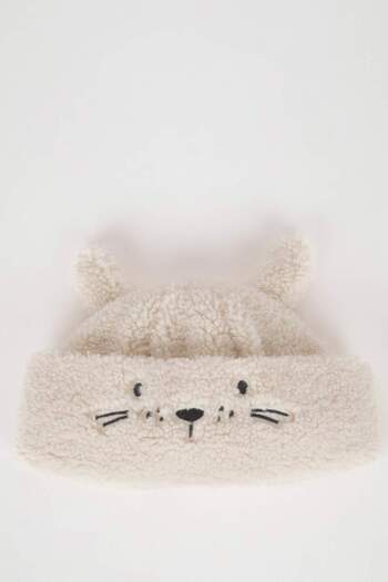 DeFacto 3D Knitwear Baby Girl Beanie - C8162A524Wn
