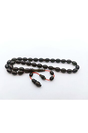 İskeçe Exclusive Ahmet Eryılmaz Master - 0.6 Holes, 3 Layers of Polished Artifacts, Clamping Amber Certified 7120