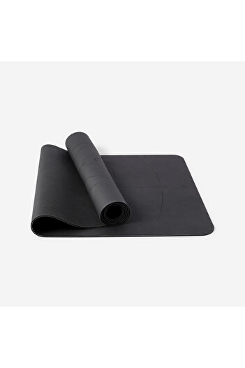 Decathlon Kimjaly Yoga Mat - 185 × 65 cm × 4 mm - Ultra Anti-Slip - Black - +